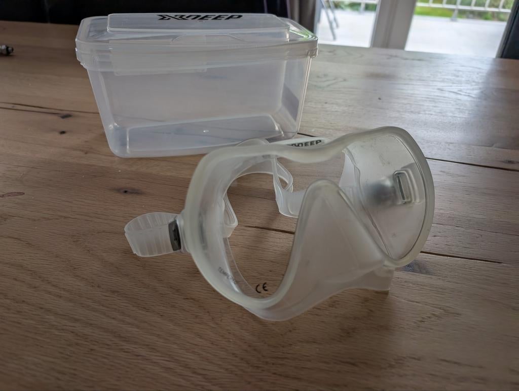 XDeep duikmask, Ophalen