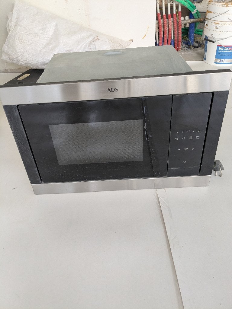 AEG inbouw  microgolfoven   M30, Ophalen, Microgolfoven, Zo goed als nieuw, Inbouw