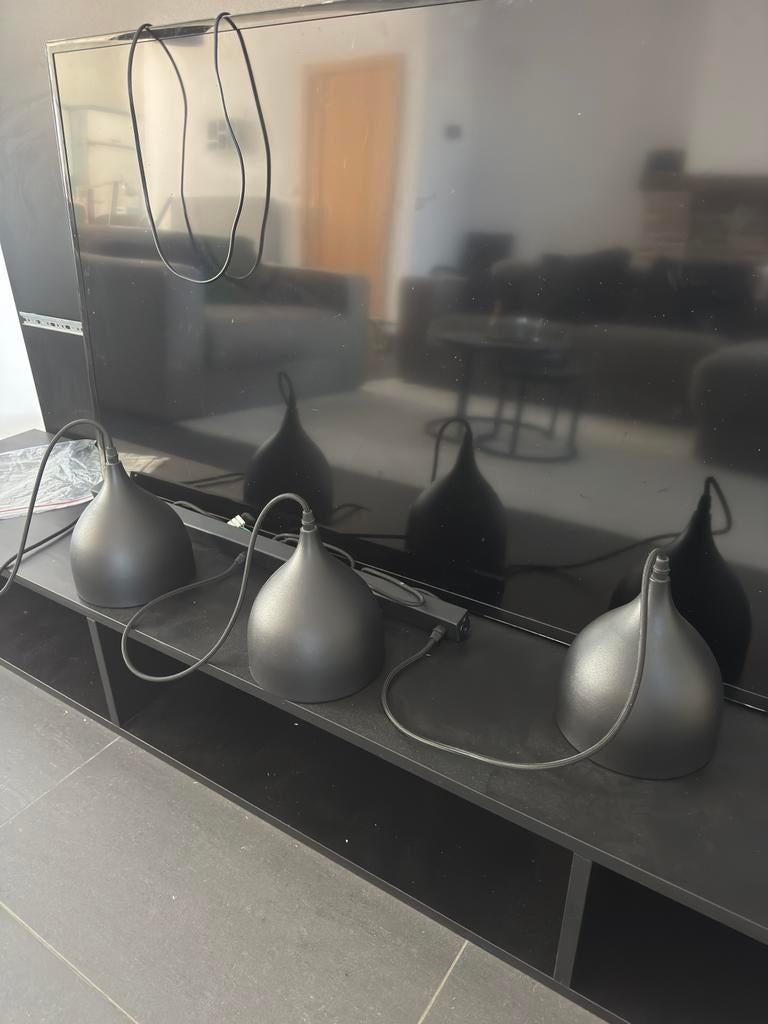 Moderne hanglamp, Elektronische apparatuur, Gourmetstellen, Ophalen, Zo goed als nieuw