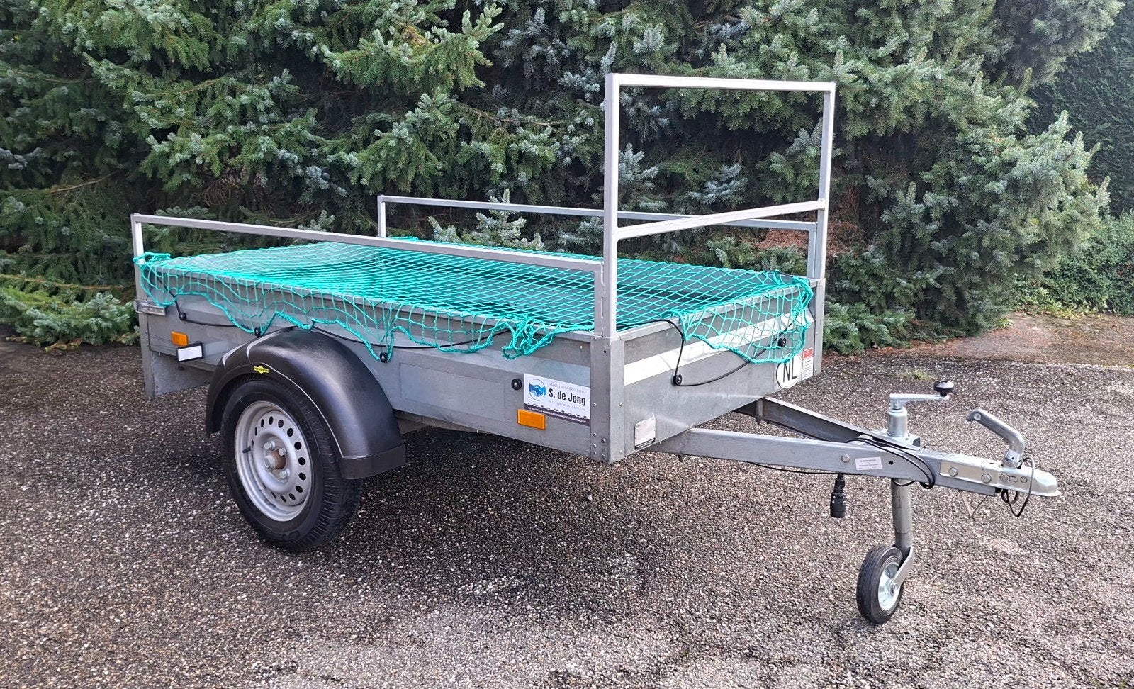 Aanhanger Humbaur enkelas Aanhangwagen, Auto diversen, Aanhangers en Bagagewagens, Ophalen