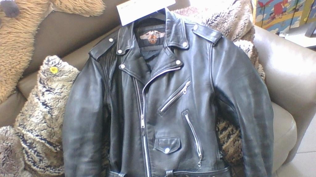 motovest Harley Davidson, Motos, Vêtements | Vêtements de moto, Enlèvement, Manteau | cuir