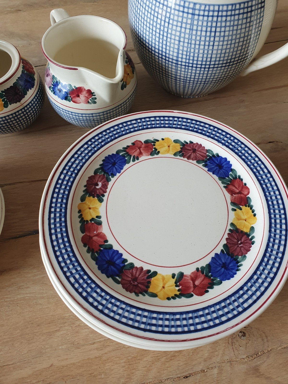 service à dessert Villeroy et Boch Goslar, Villeroy & Boch, Comme neuf, Céramique, Enlèvement