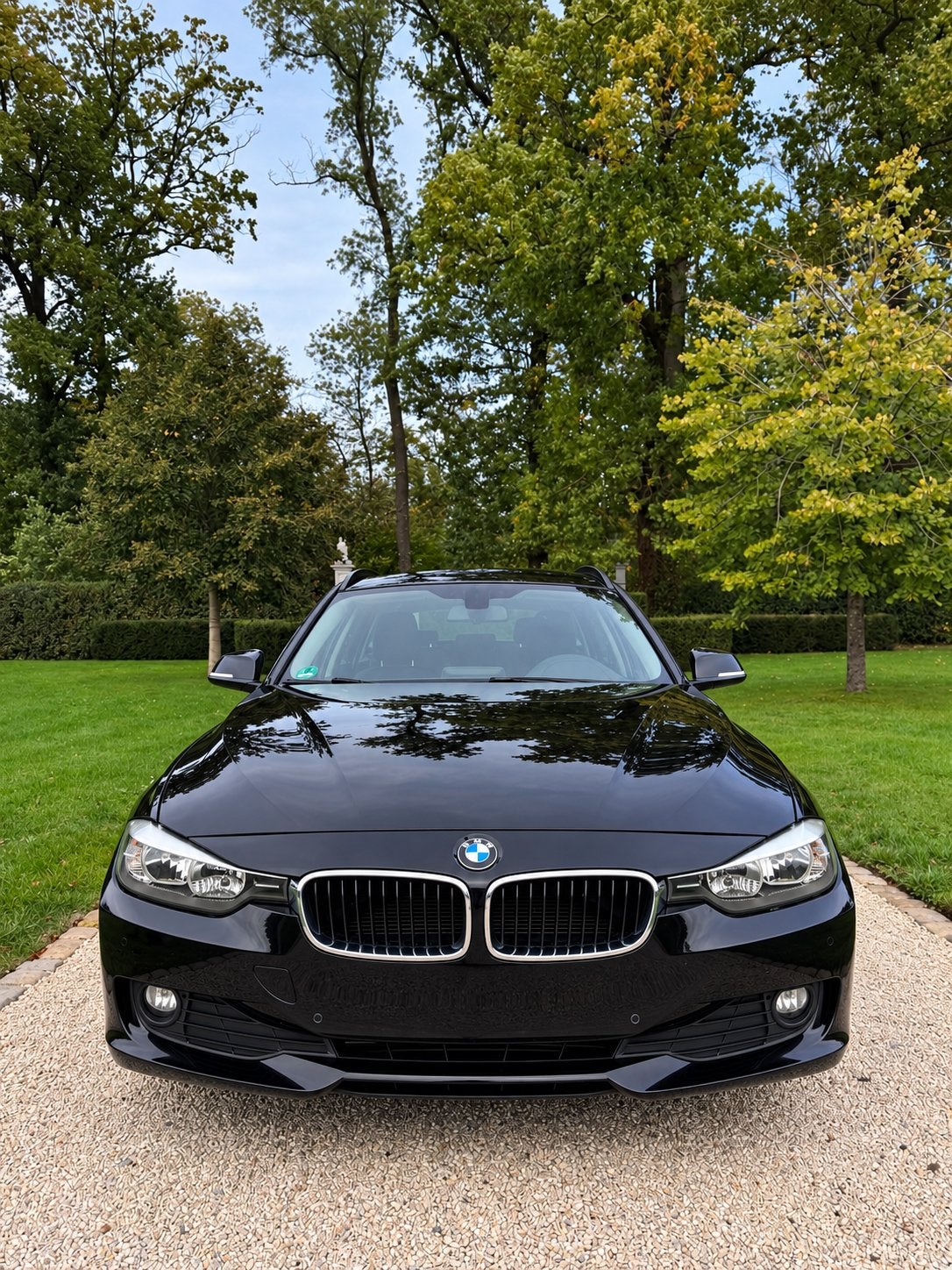 BMW 318d Touring 2013 | Parkeersensoren | Goed onderhouden!, Auto's, Euro 5, 1995 cc, Zwart, 4 cilinders