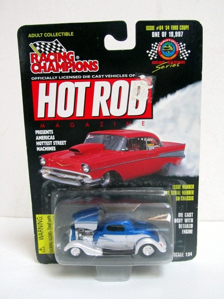 '34 Ford Coupe Hot Rod Magazine Drag Racing Series 1997, Ophalen of Verzenden, Zo goed als nieuw, Auto, Overige merken