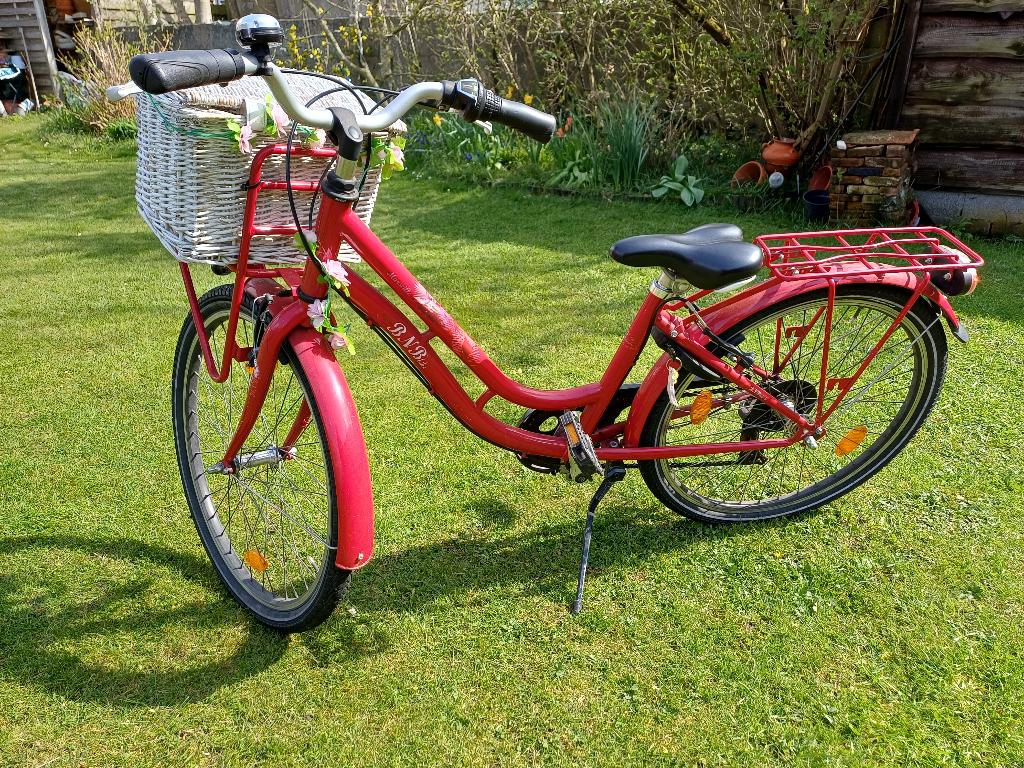 24 inch fiets, Fietsen en Brommers, Fietsen | Meisjes, Ophalen, Gebruikt, 24 inch, Versnellingen