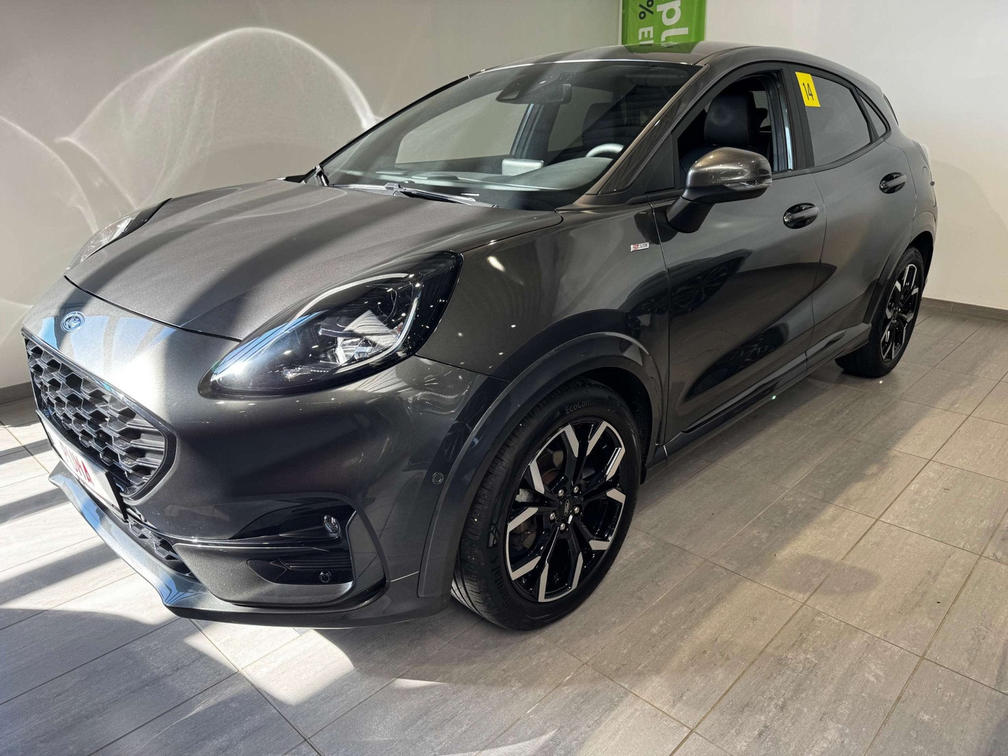Ford Puma ST Line X 1.0mHEV 125pk 6c Manueel, Autos, Ford, 121 g/km, Argent ou Gris, Achat, Puma