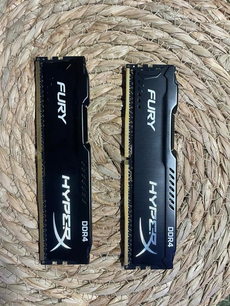 2x 4gb ram ddr4 hyperx, Enlèvement, Comme neuf, DDR4
