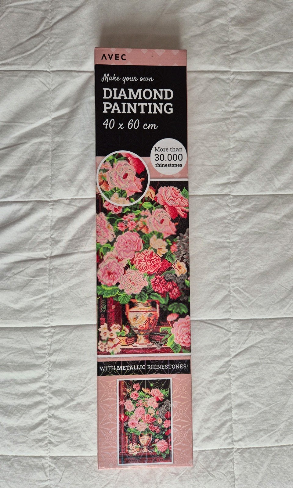 Prachtige diamantschildering, Hobby en Vrije tijd, Verzenden, Zo goed als nieuw, Diamond painting