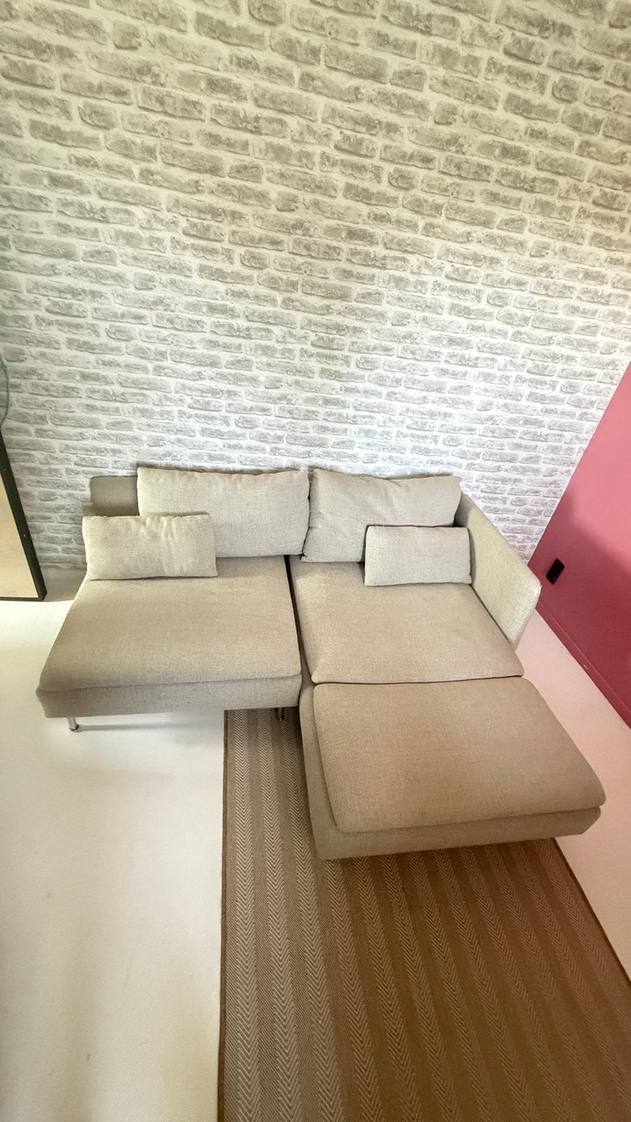 Ikea zetel SÖDERHAMN, Ophalen, Gebruikt