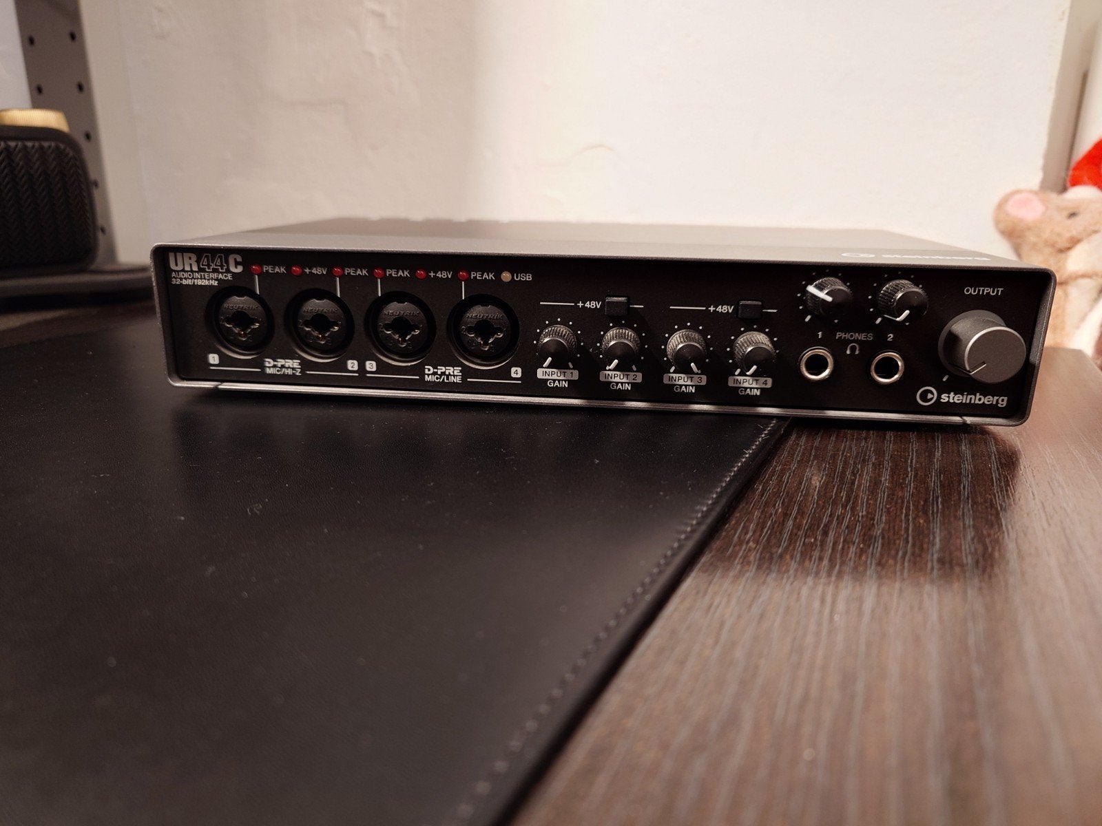 Steinberg UR44C Audio Interface + Cubase LE/AI licenties, Audio, Tv en Foto, Ophalen of Verzenden, Zo goed als nieuw, Audio