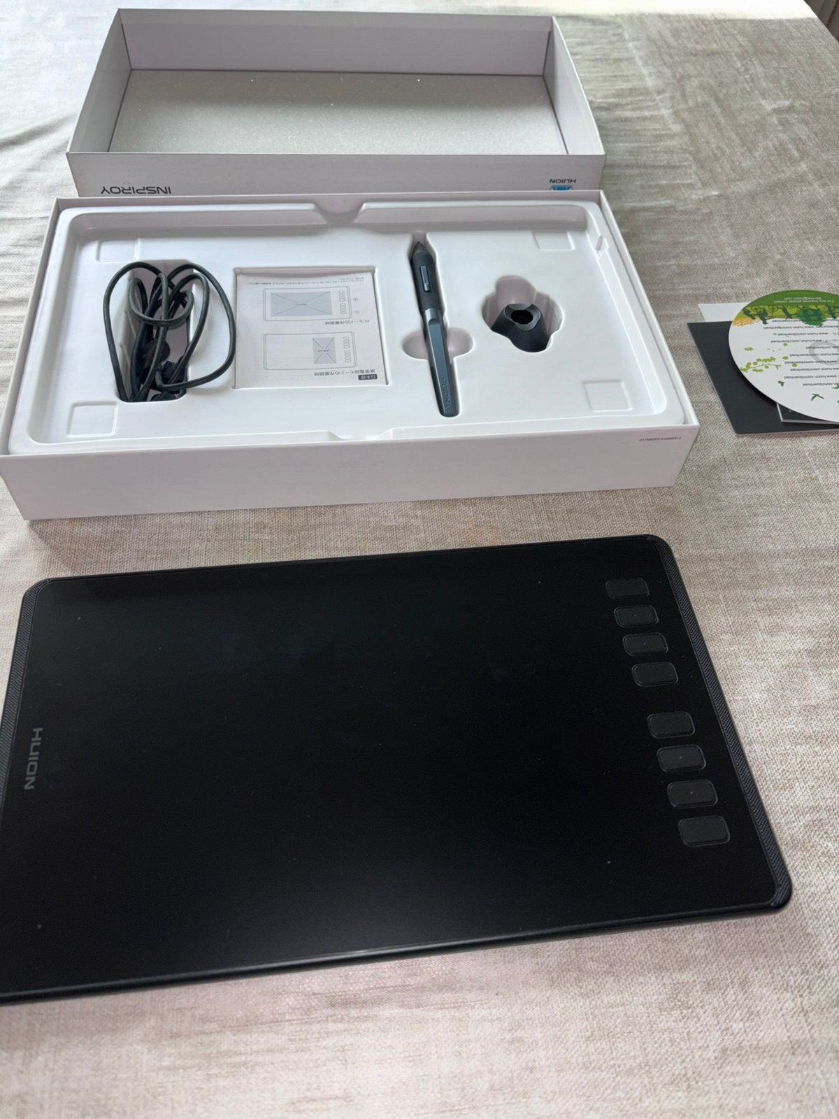 HUION H950P Tekentablet, Computers en Software, Ophalen, Bedraad, HUION