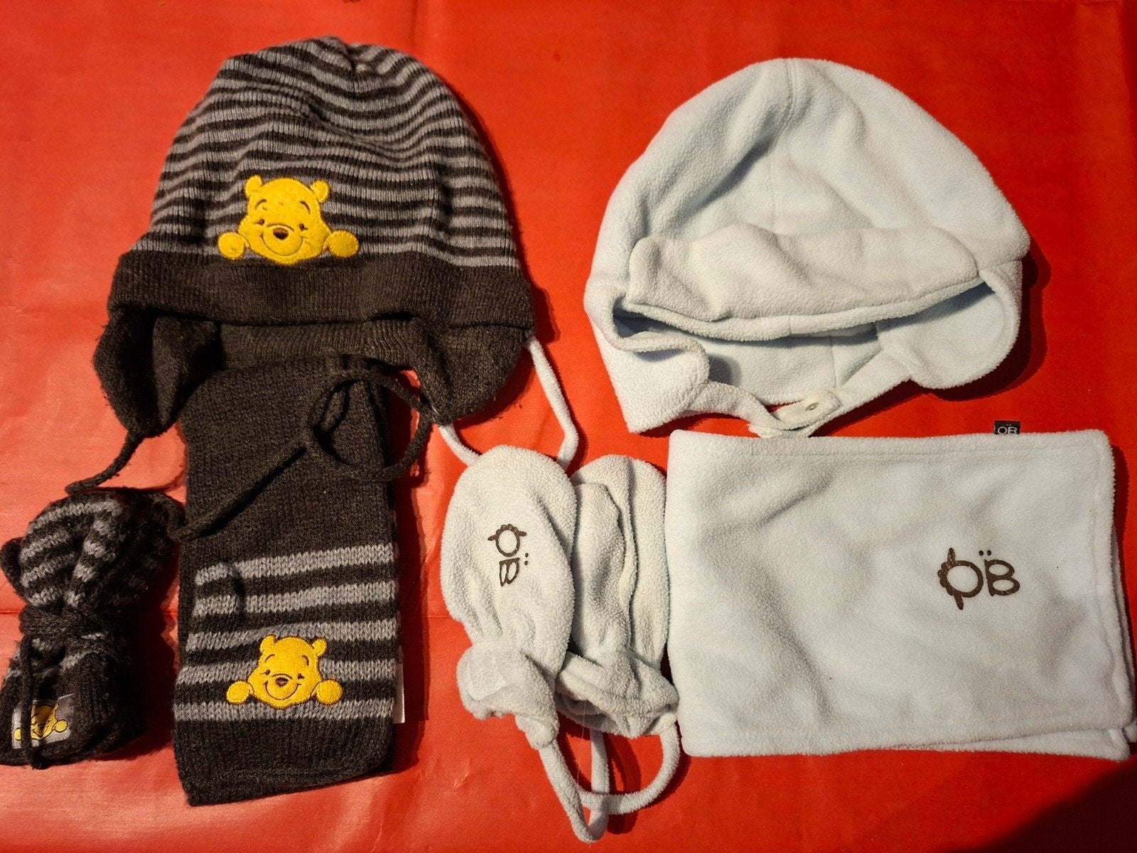 lot bonnet moufle écharpe garçon 2 ans, Enlèvement, Garçon, Bonnet