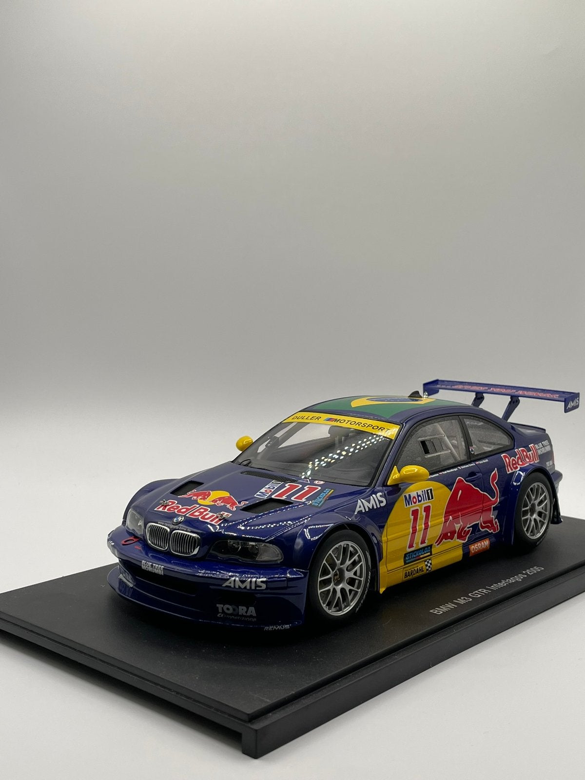 BMW E46 GTR AutoArt 1/18, Enlèvement, Comme neuf, Autoart