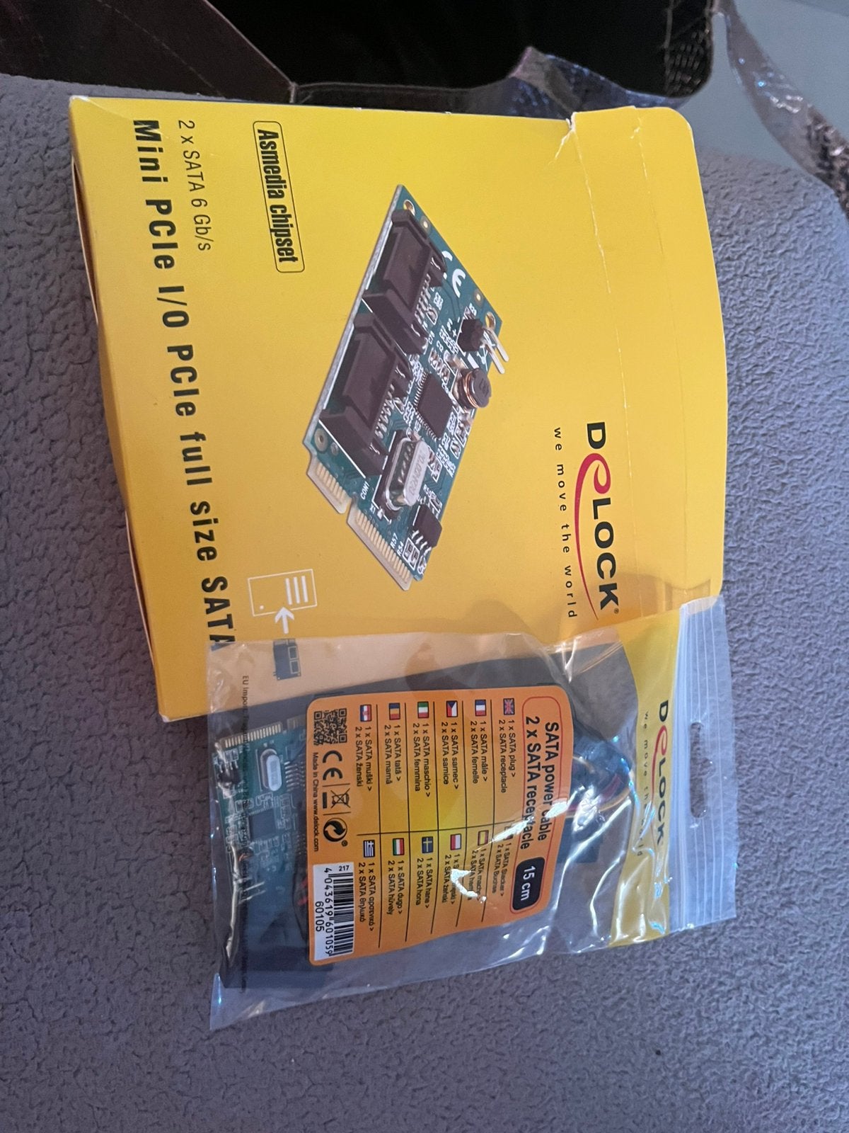 Mini PCIe voor extra SATA, Computers en Software, Ophalen, Zo goed als nieuw