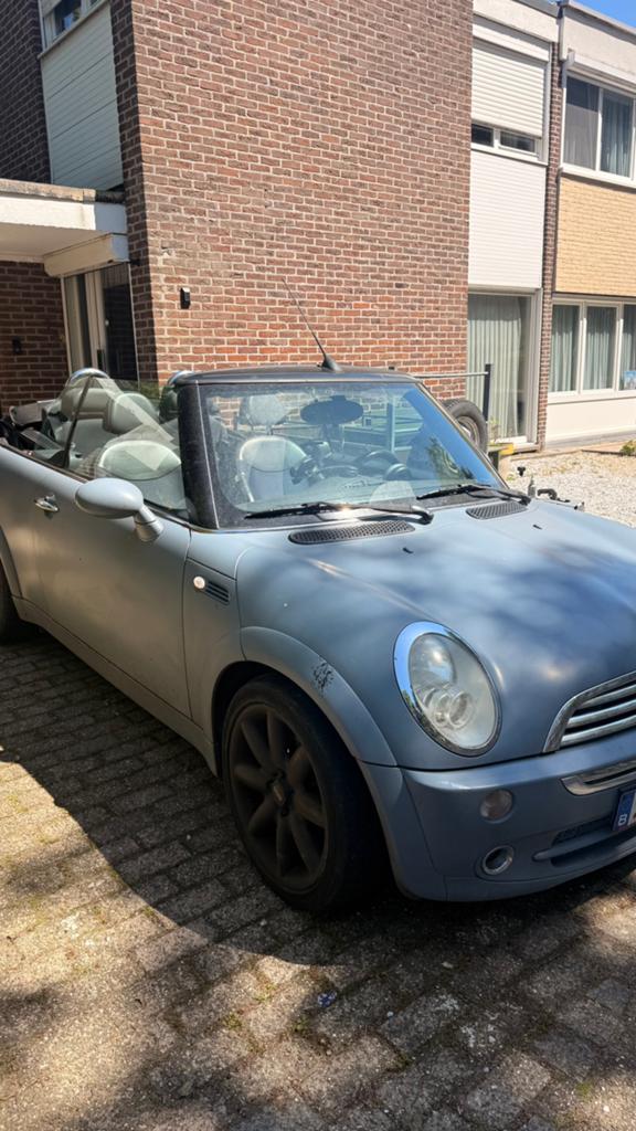 Mini cooper cabriolet, Auto's, Mini, Particulier, Cabrio, Apple Carplay, Benzine, Cabriolet, 2 deurs, Handgeschakeld, Leder en Stof