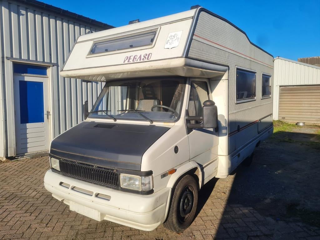 Fiat Ducato Ducato 14 Camper Belgisch kenteken, Caravanes & Camping, Camping-cars, Info@jvandenbergautos.nl, Entreprise, Boîte manuelle