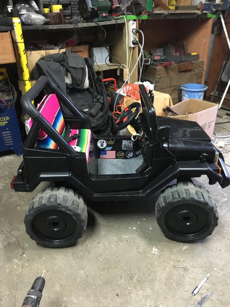 Mini jeep enfant, Enlèvement, Comme neuf