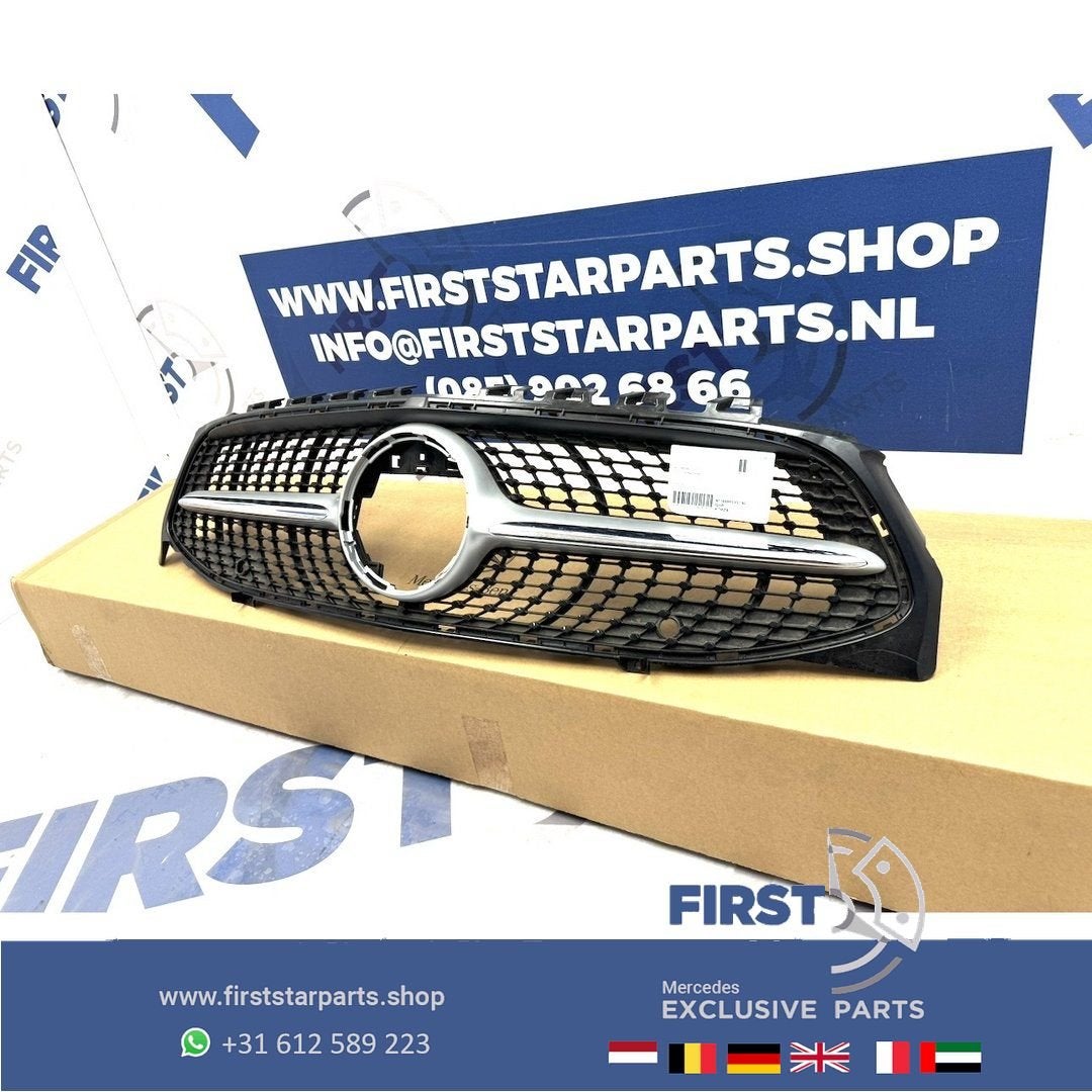 W118 DIAMOND GRIL origineel Mercedes CLA 2019-2025 CHROOM C1, Utilisé, -, -, Enlèvement ou Envoi