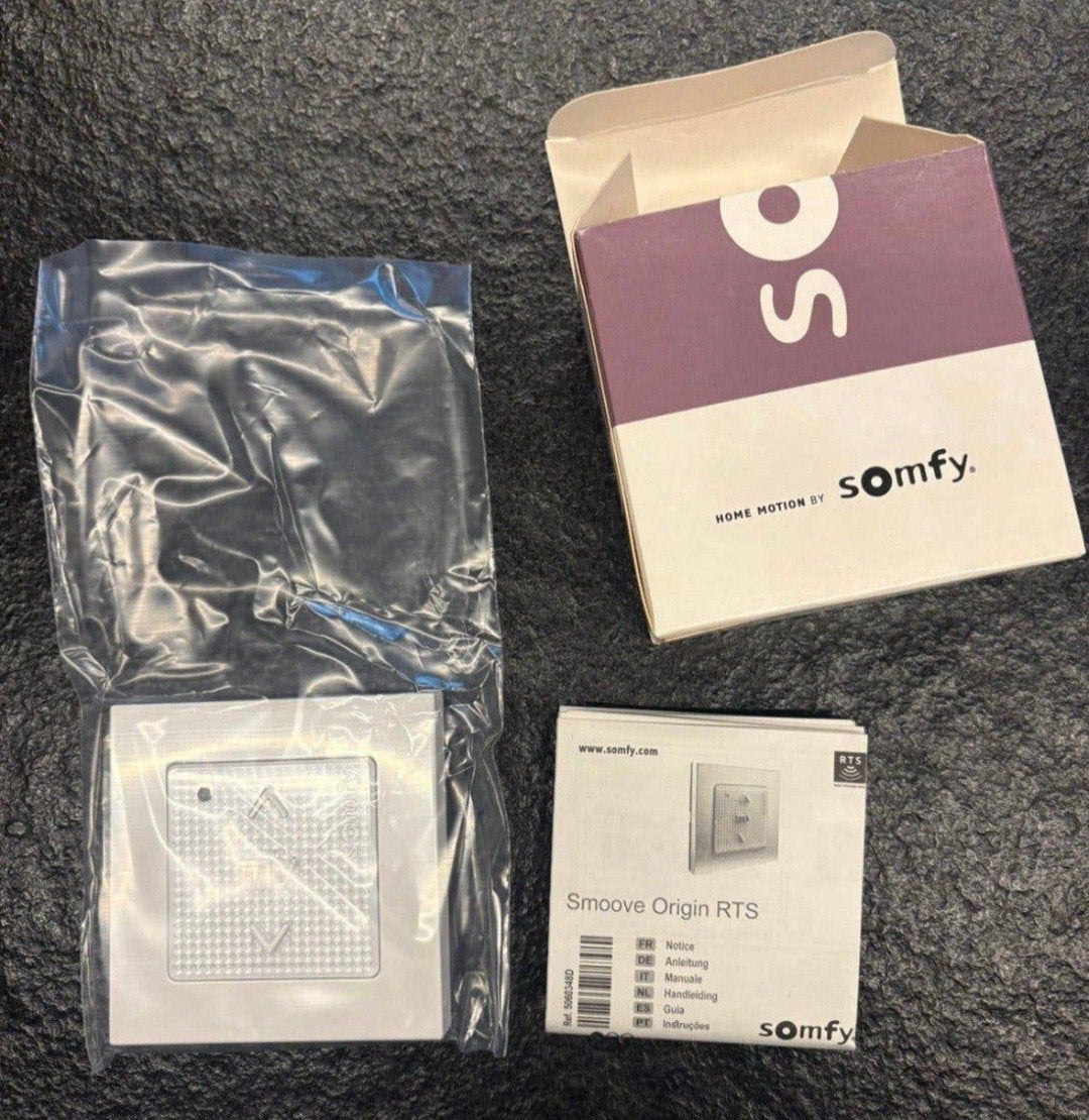 Somfy smoove Origin RTS wandzender, Enlèvement ou Envoi, Neuf, Blanc