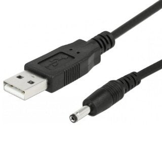USB-A DC Connector Connecter - Voedingskabel 3,5 mm - 50 cm, Audio, Tv en Foto, Opladers, Ophalen of Verzenden, Nieuw