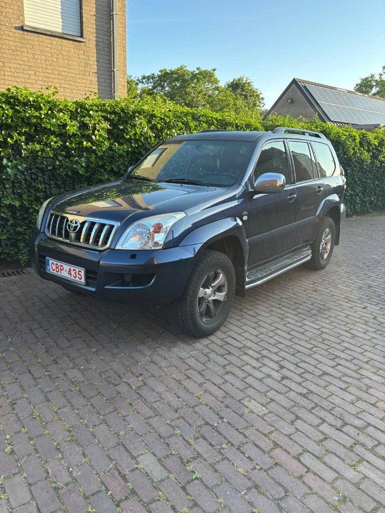 Toyota Landcruiser 120, Auto's, Toyota, Particulier, Landcruiser, Diesel, Euro 4, SUV of Terreinwagen, 5 deurs, Automaat, Blauw