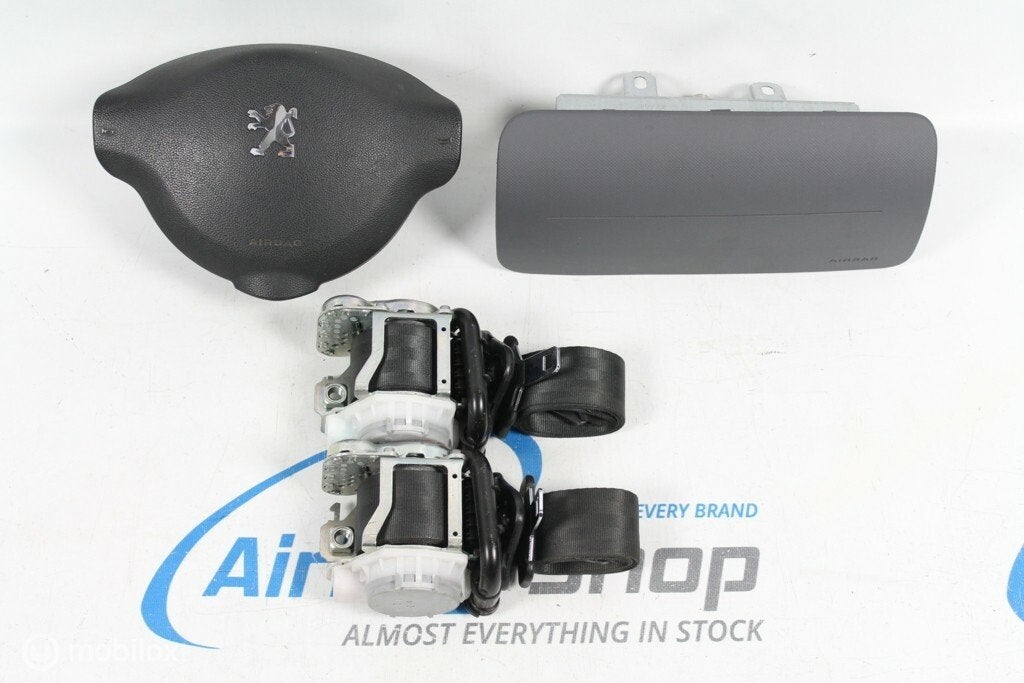 Airbag set - Paneel met structuur Peugeot Partner 2008-heden, Gebruikt, Ophalen of Verzenden