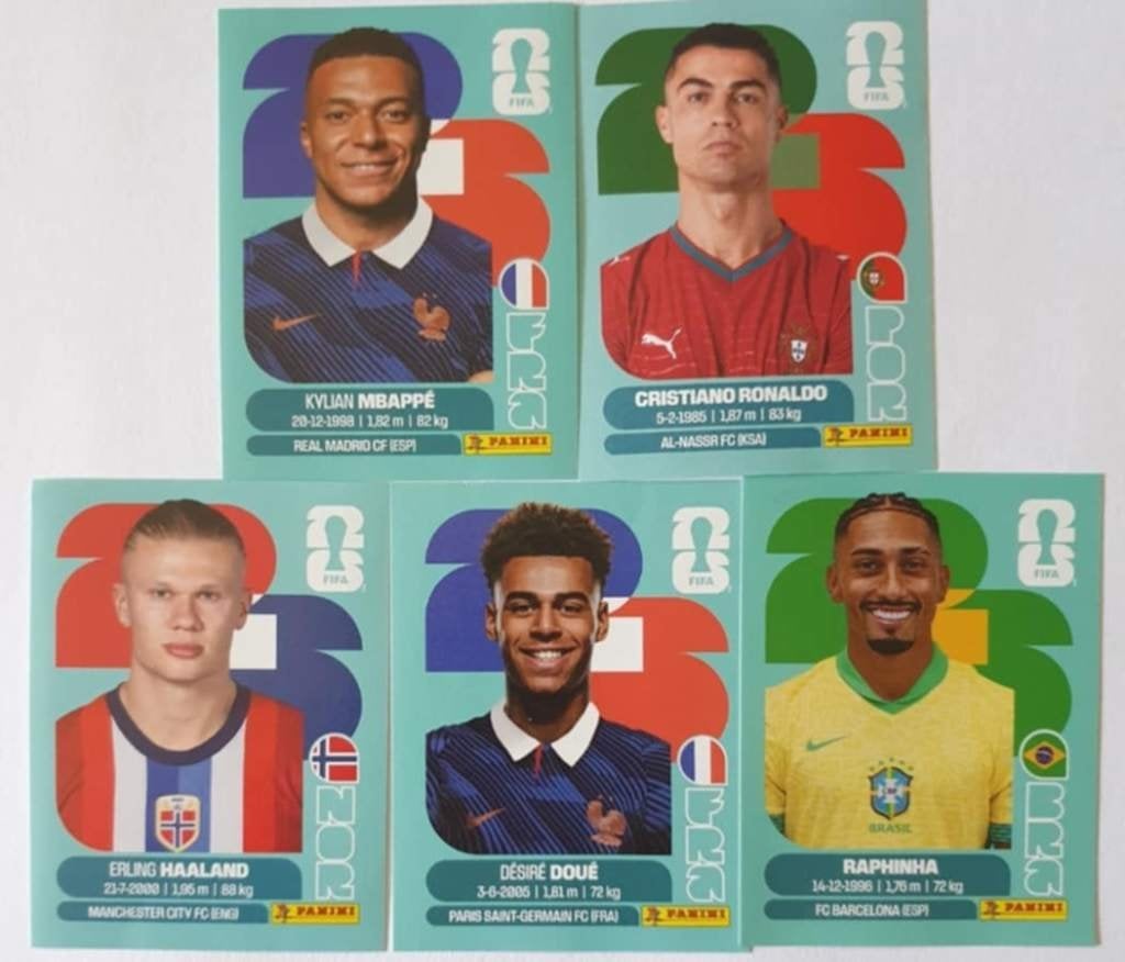 Panini Wk 2026 stickers: Ronaldo, Mbappe, Haaland, Verzamelen, Ophalen of Verzenden, Nieuw, Overige typen