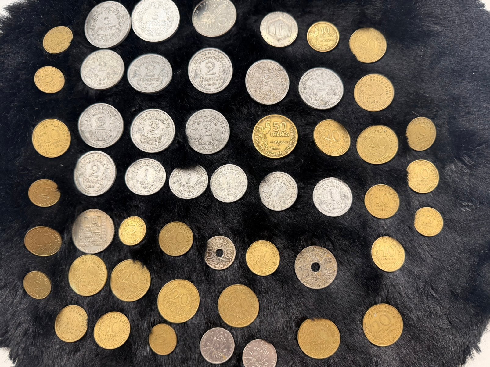 À vendre : Gros lot de pièces anciennes en francs français, Timbres & Monnaies, Monnaies | Belgique, Enlèvement ou Envoi