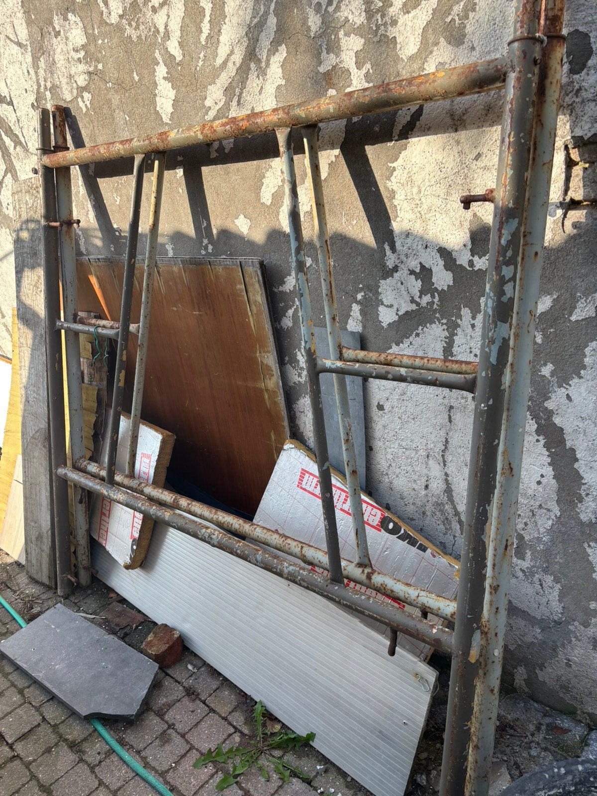 Bouwstelling, Doe-het-zelf en Bouw, Ophalen, Gebruikt, IJzer