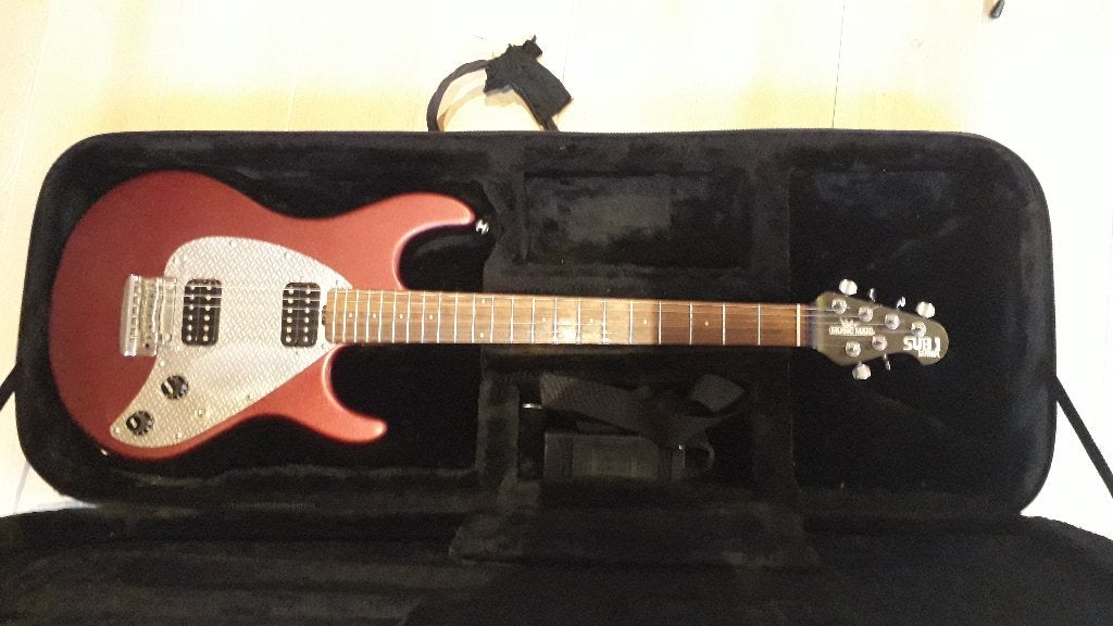 gitaar musicman sub 1, Muziek en Instrumenten, Ophalen, Gebruikt, Solid body, Overige merken