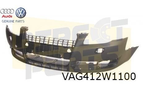 Audi A4 (1/05-1/09) voorbumper (bij koplampsproeiers) (GRU), Autos : Pièces & Accessoires, Neuf, -, Audi, -