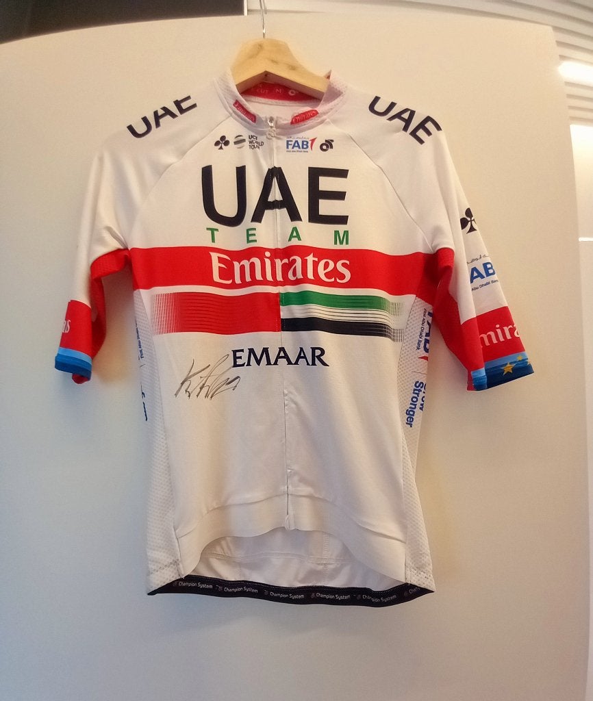 Wielertruitje Alexander Kristoff UAE, Ophalen of Verzenden, Zo goed als nieuw, Kleding