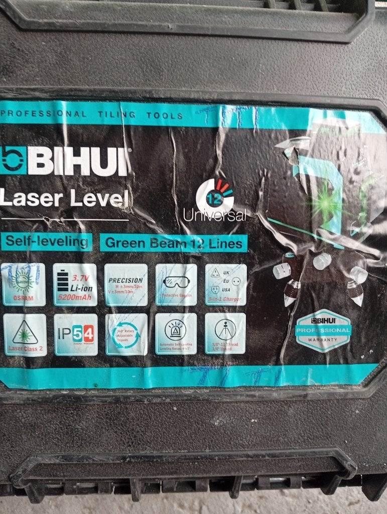 Laser, Doe-het-zelf en Bouw, Meetapparatuur, Ophalen of Verzenden, Gebruikt