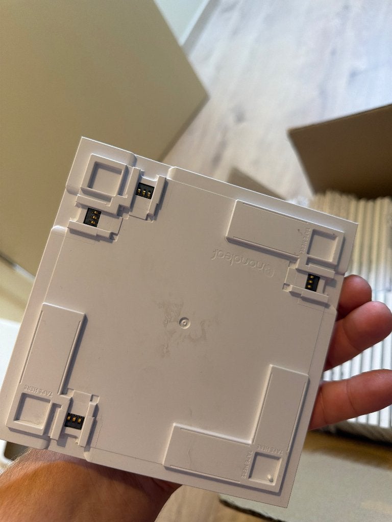 Nanoleaf led tegels 28 stuks incl moederbord, LED, Comme neuf, Synthétique, Enlèvement