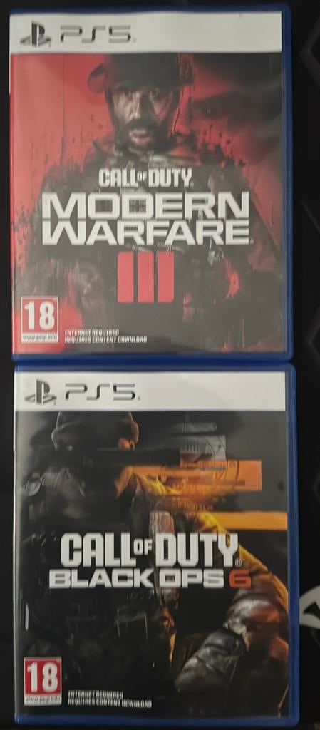 Call of duty mw3 & bo6, Consoles de jeu & Jeux vidéo, Enlèvement ou Envoi, Comme neuf