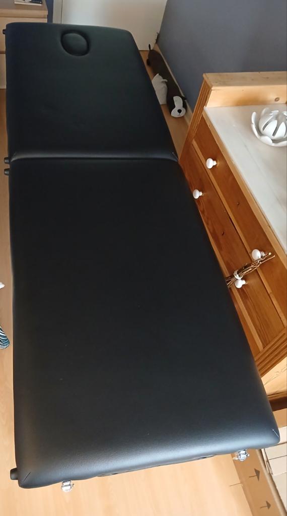 Draagbare inklapbare massagetafel - Goede staat, Sport en Fitness, Massageproducten, Ophalen, Massagetafel
