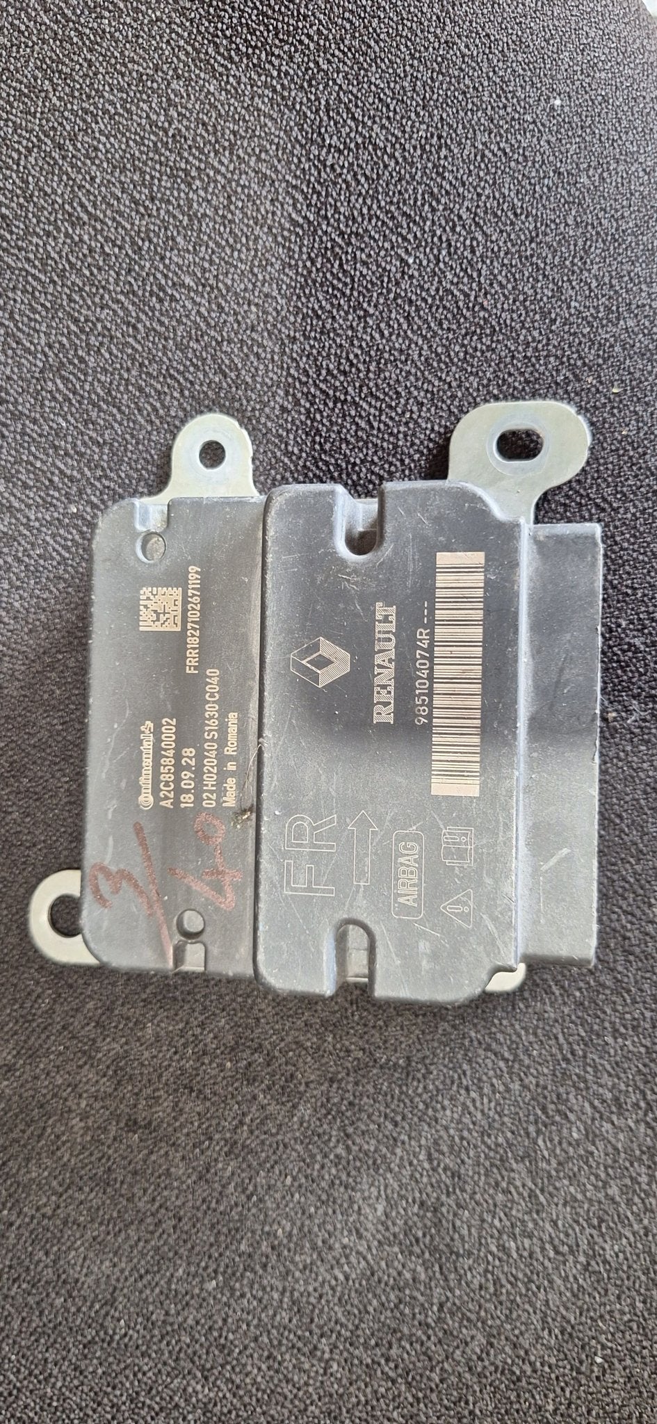 Originele Airbag Stuurmodule Computer Renault Megane Scenic, Gebruikt, -, -, Ophalen of Verzenden