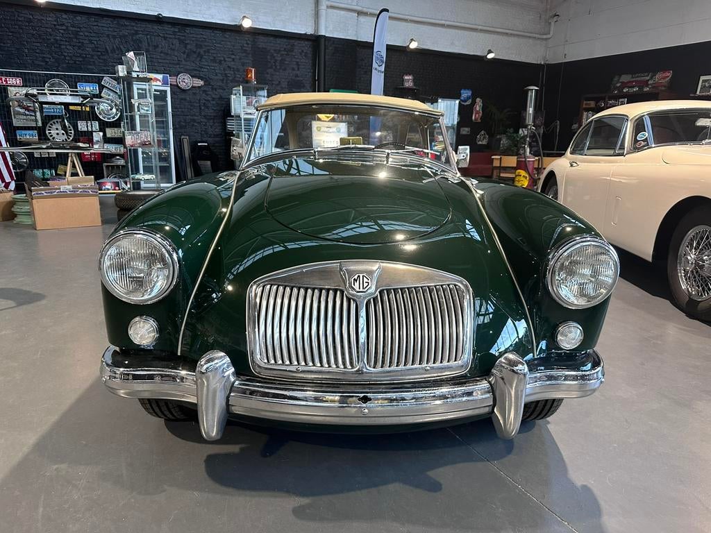 MGA 1600 - 1958 - Gerestaureerd - startklaar, Auto's, Oldtimers, Achterwielaandrijving, Beige, Cabriolet, 1600 cc