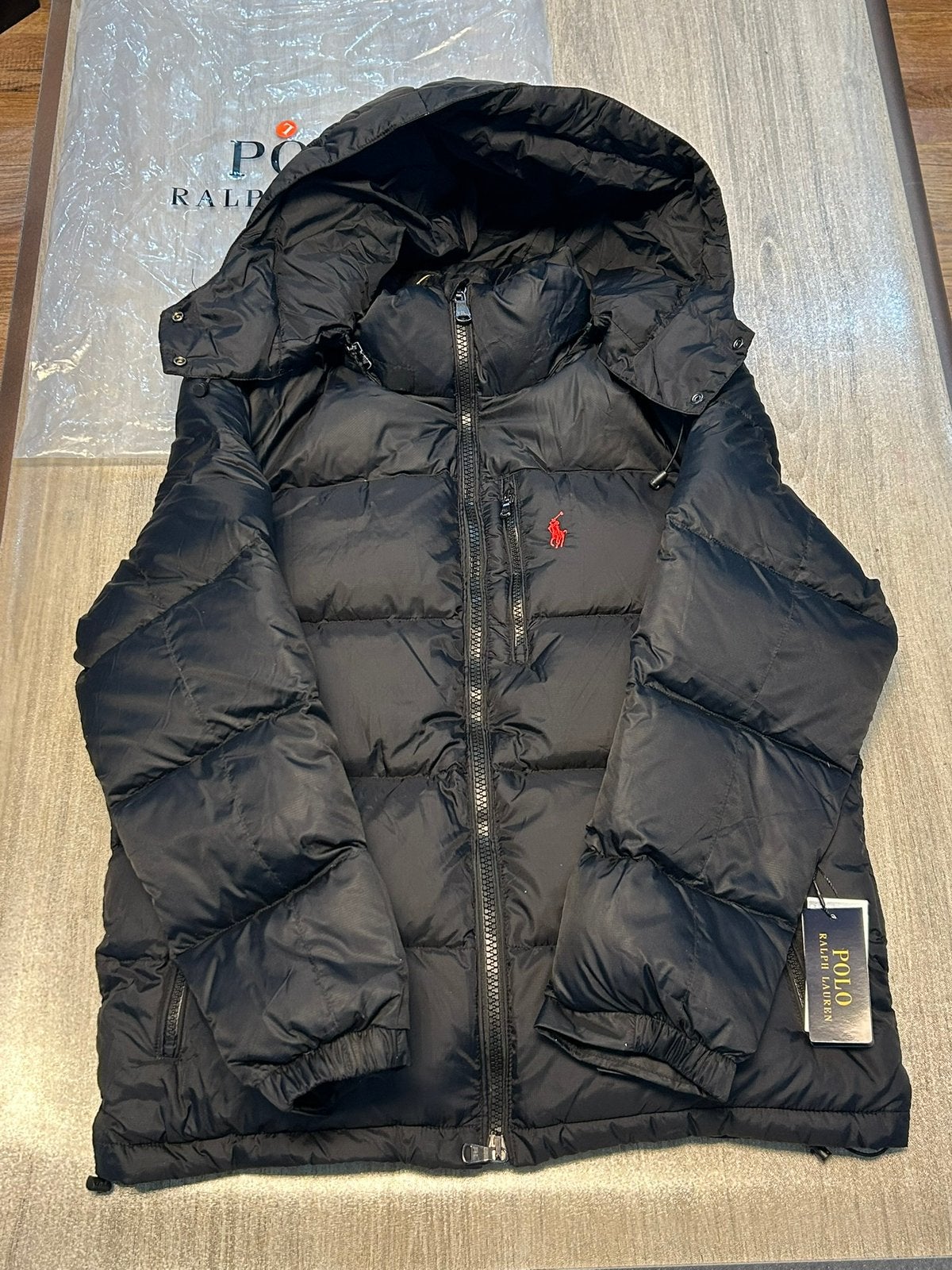 Ralph Lauren Polo Jas - SPLINTERNIEUW!, Ophalen, Nieuw, Maat 52/54 (L), Zwart