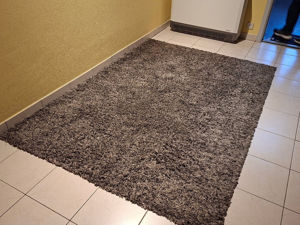 Tapijten, Maison & Meubles, Enlèvement, Utilisé, Gris