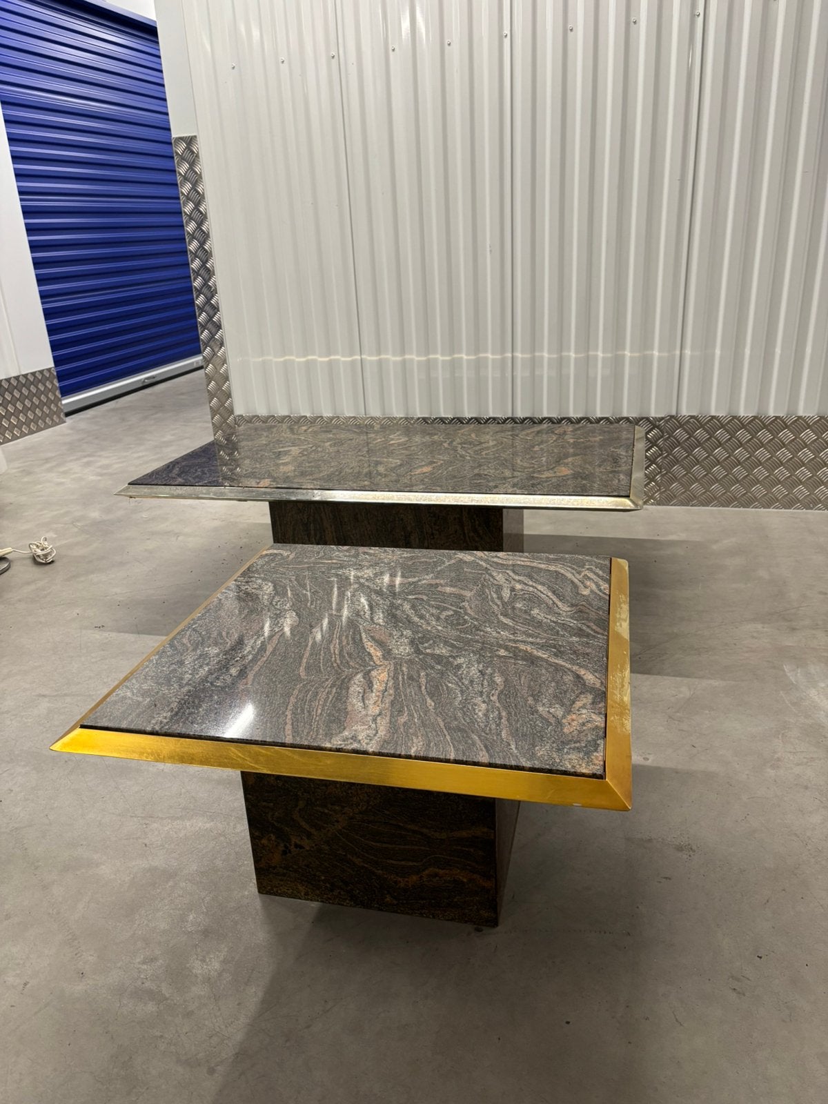 Fedam set met lamp salontafels, Ophalen, Zo goed als nieuw