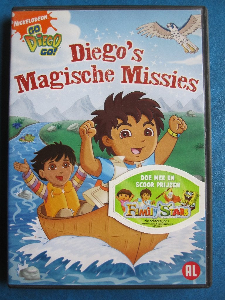 Go Diego Go! - Diego's Magische Missies, Tekenfilm, Ophalen of Verzenden, Zo goed als nieuw, Nederlands
