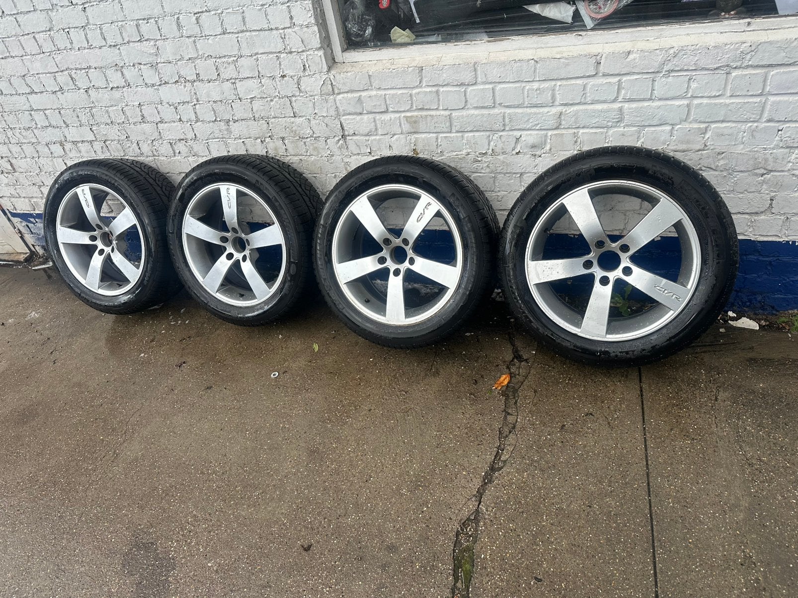 Jantes avec Pneus michelin RUNFLAT rsc serie 7 f01 245 50r18, Autos : Pièces & Accessoires, Pneus & Jantes, Enlèvement, Pneus et Jantes