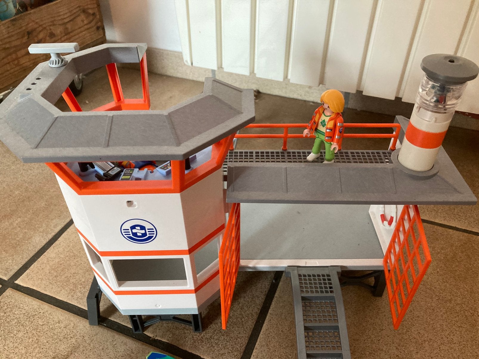 Playmobil Kustwachtcentrale met Vuurtoren (setnummer 5539), Ophalen, Zo goed als nieuw