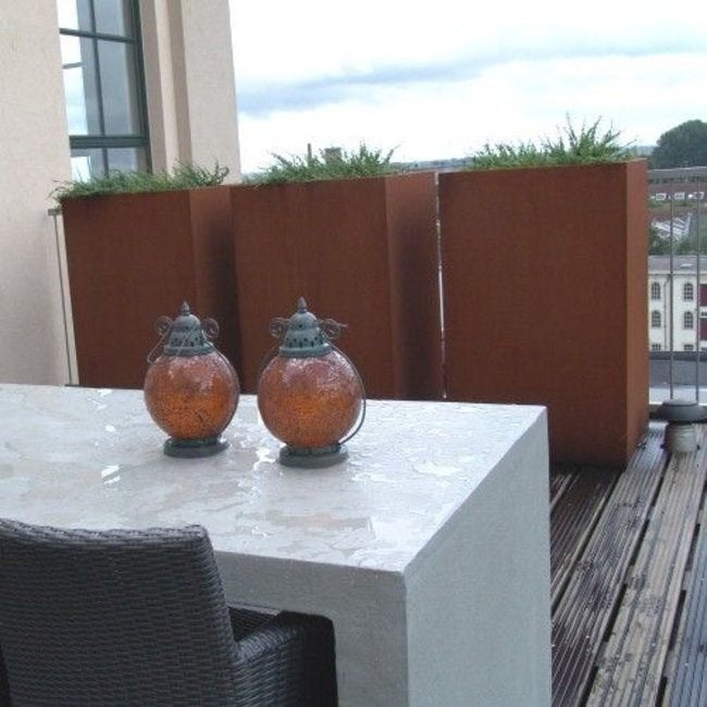 cortenstaal plantenbakken, boombakken (ook op maat), 100 cm of meer, Verzenden, Nieuw, Balkon
