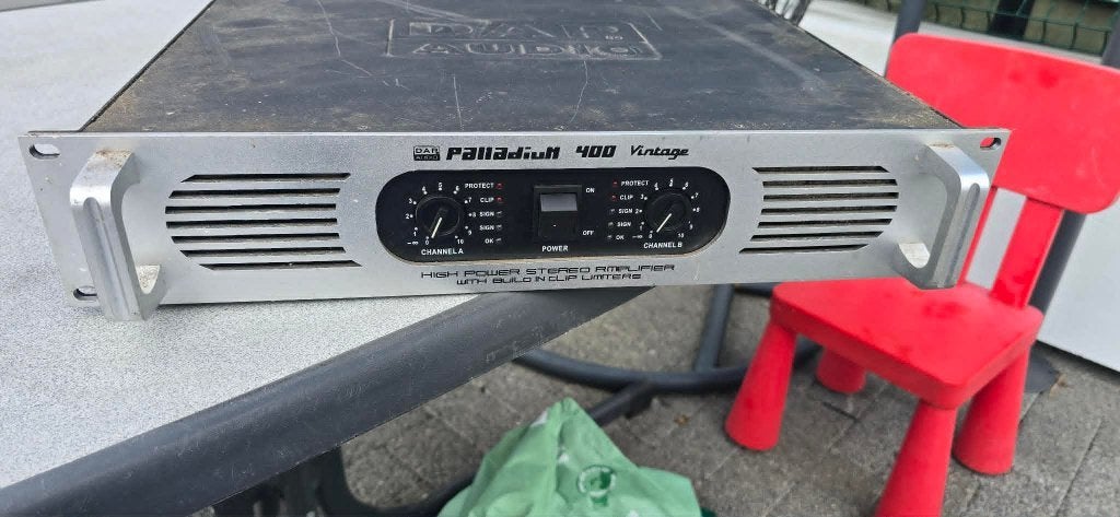 Versterker DAB, Audio, Tv en Foto, Versterkers en Ontvangers, Gebruikt, 60 tot 120 watt, Stereo, Ophalen