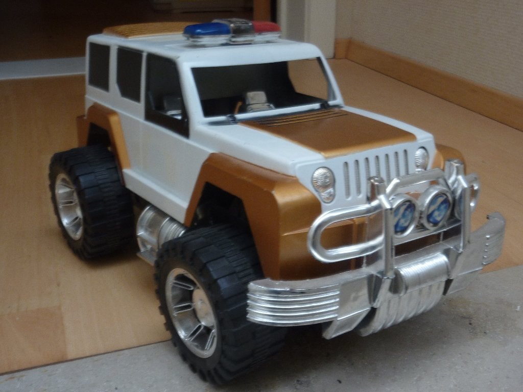 Jeep politie, Ophalen, Gebruikt