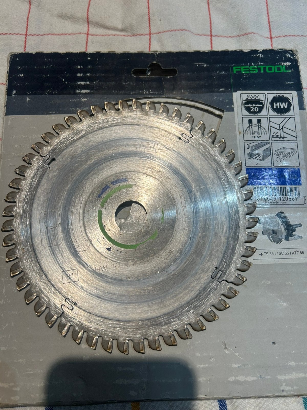Zaagblad festool, Enlèvement, Comme neuf