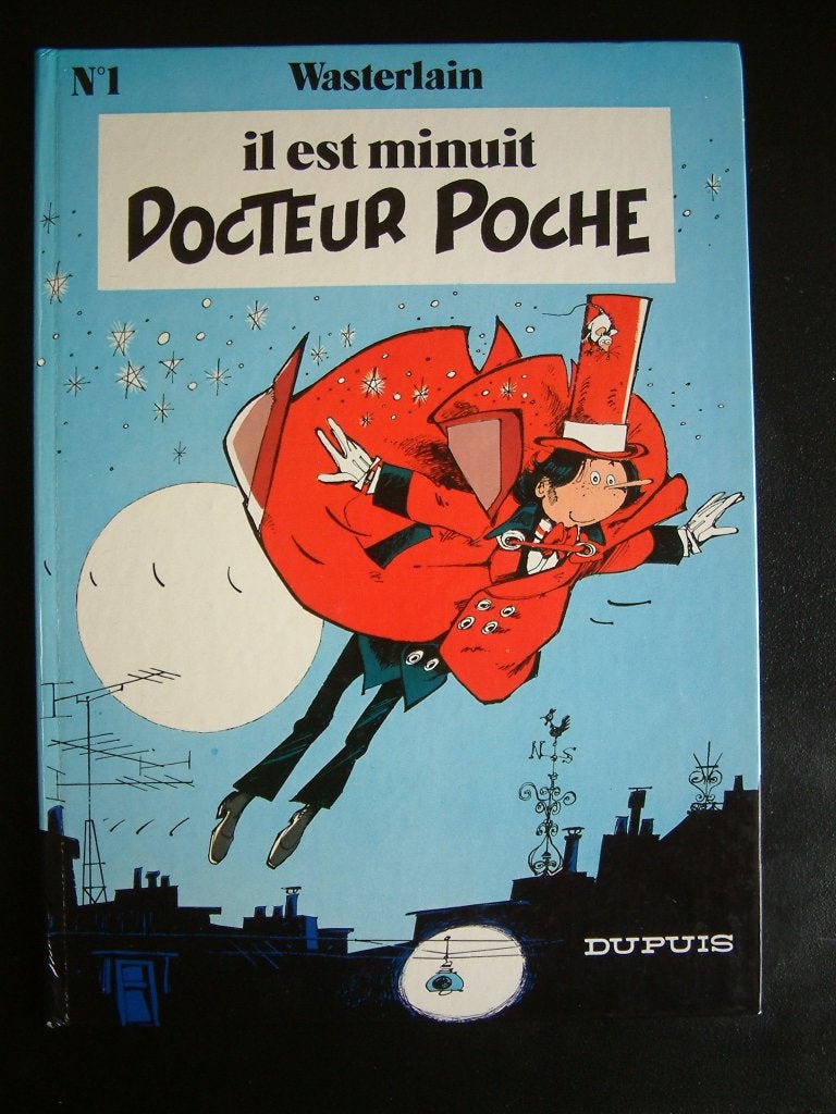 Docteur Poche - 1. Il est minuit Docteur Poche - [EO], Livres, Enlèvement ou Envoi, Une BD, Utilisé, Wasterlain.