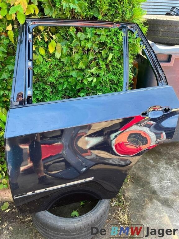 Achterdeur Links portier zwart BMW X3 E83 41003404895, Gebruikt, Deur, Ophalen of Verzenden